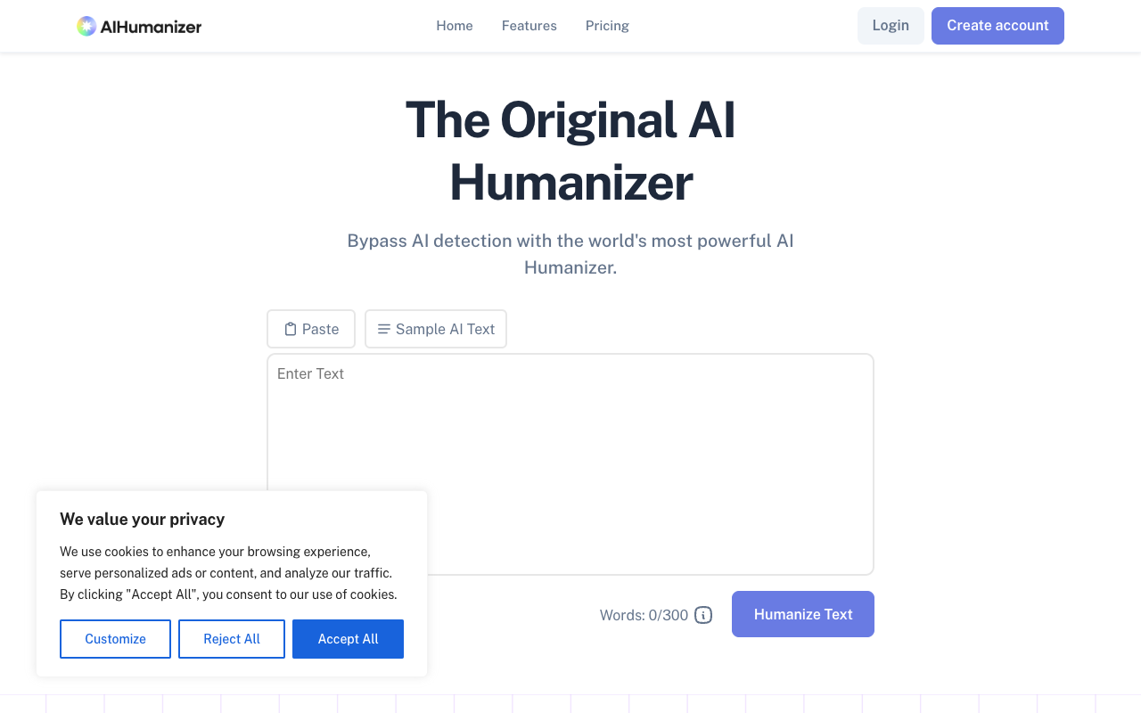AI Humanizer - Convert AI Text into Human-Like Content