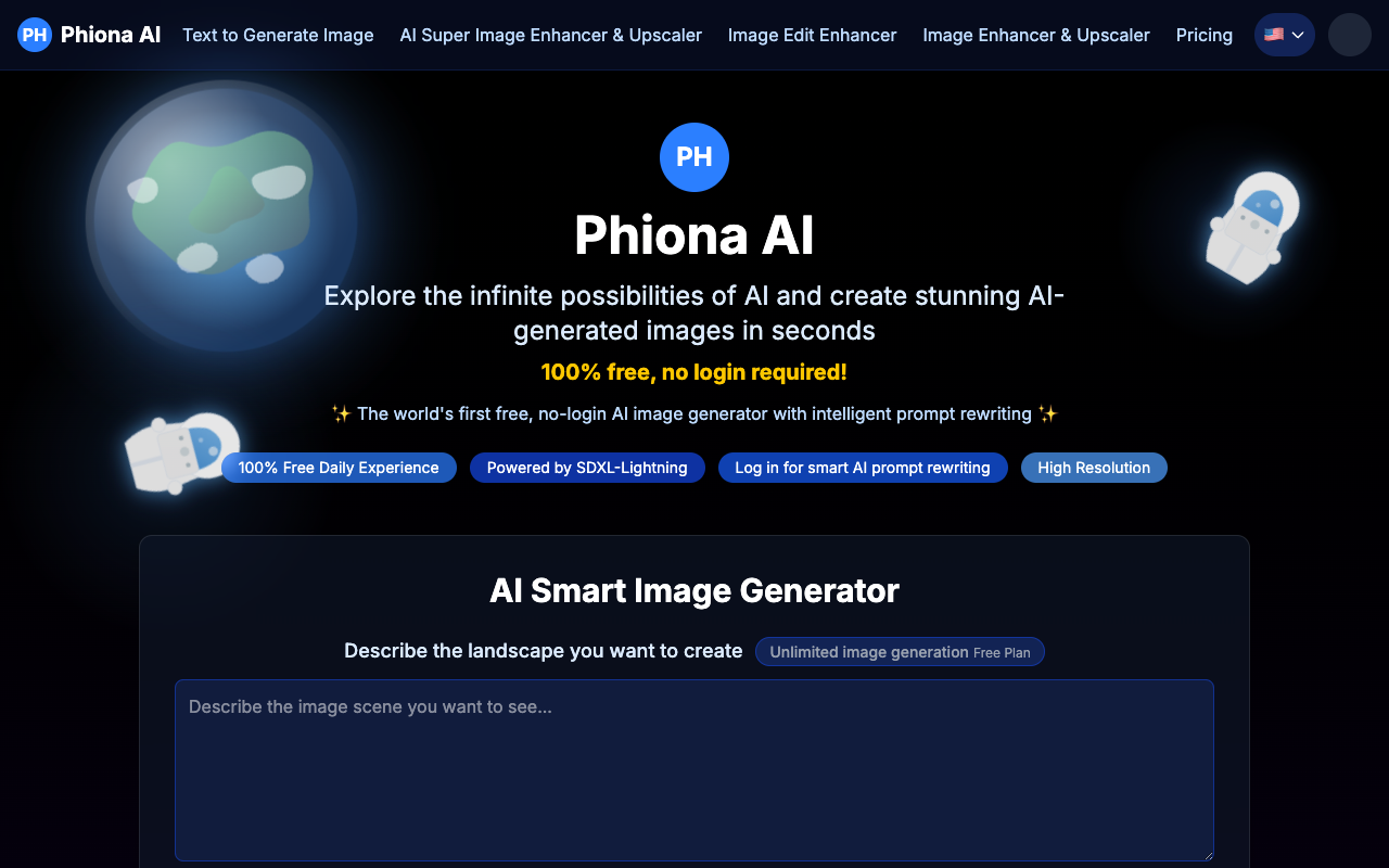 AI Image Generation Tool - Create Stunning Images with Simple Prompts