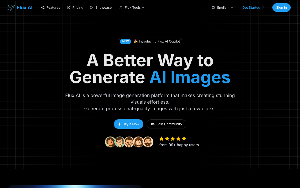 Flux AI - Create Stunning AI-Generated Images Effortlessly