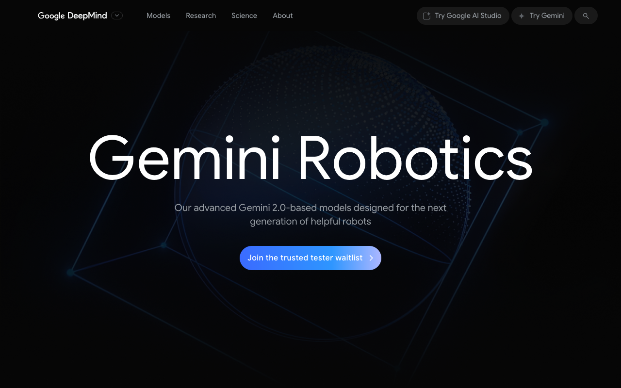 Gemini Robotics - Bringing AI into the Physical World with Advanced Robotics