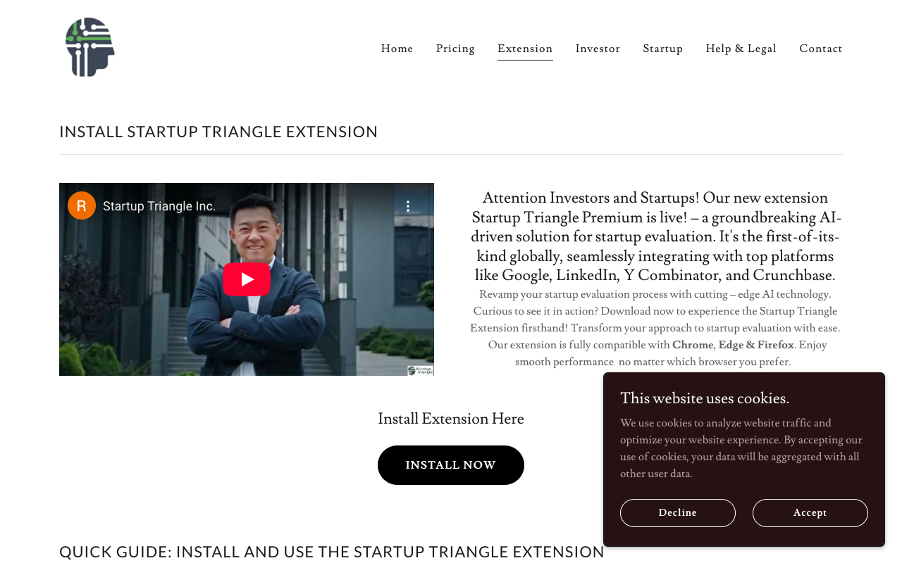 Startup Triangle Premium is Live! - AI-powered insights for smarter startup investing AI startup investment