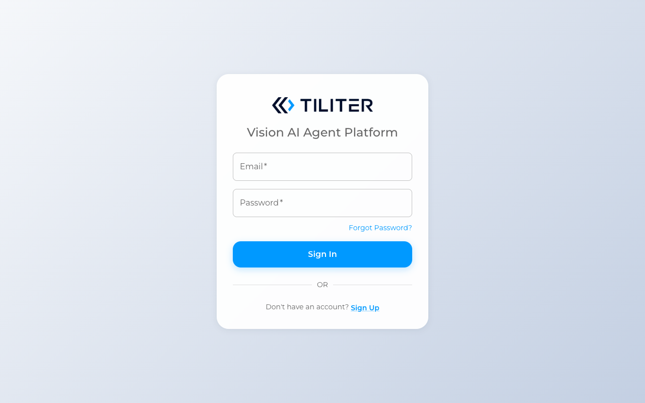Tiliter Vision Agent Platform - A powerful AI tool for visual tasks