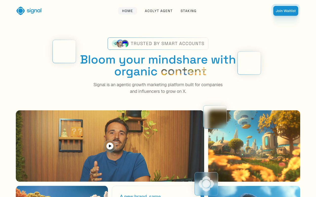 Acolyt - An AI-powered social media manager that helps you grow your brand effortlessly