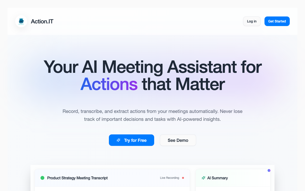 action.it - The Ultimate AI Copilot for Engineers