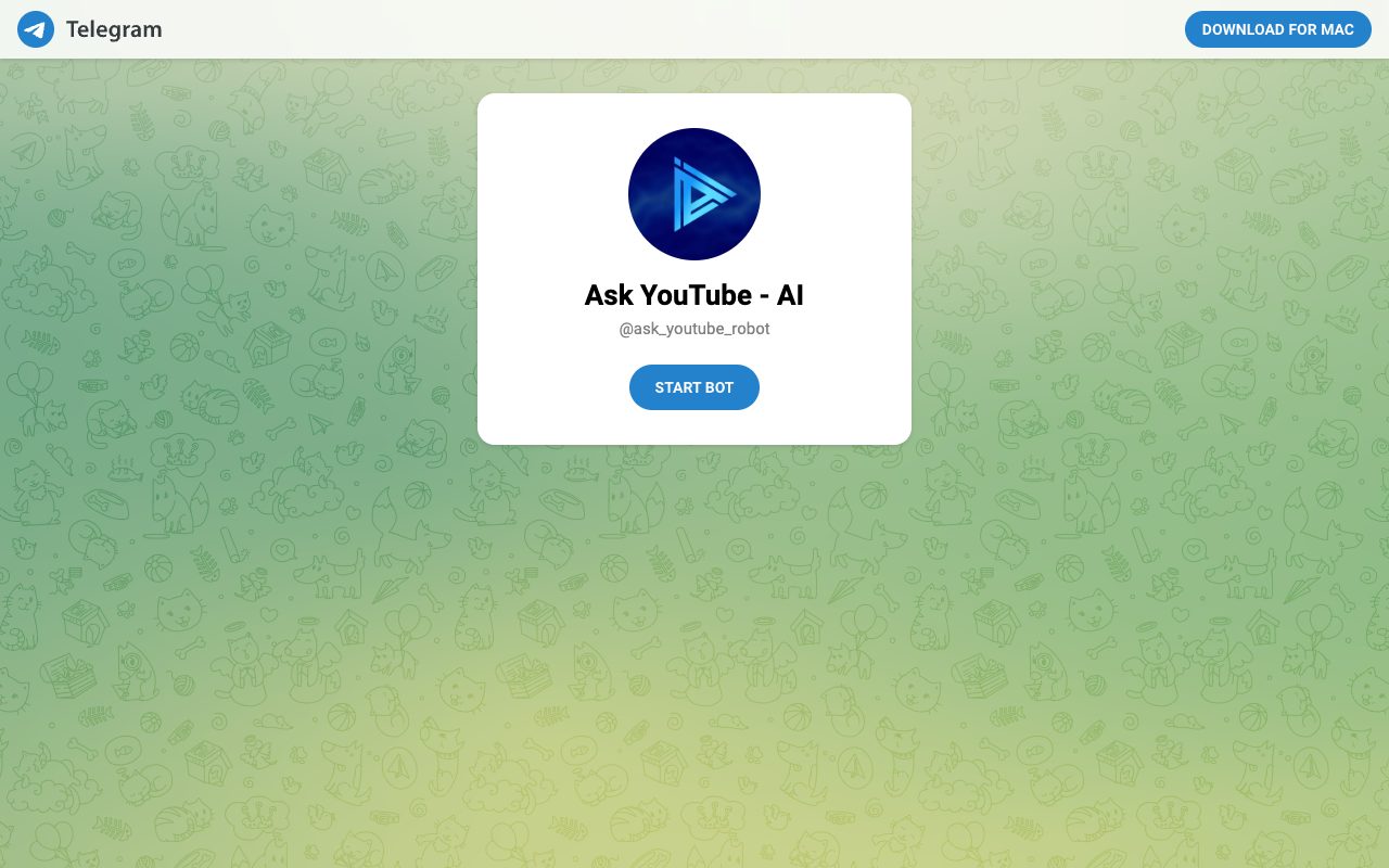 Ask YouTube - AI answers: Get answers from YouTube videos – powered by AI