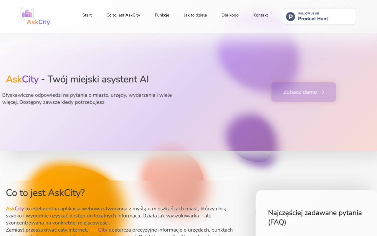 AskCity - Your local AI assistant that provides quick access to city information