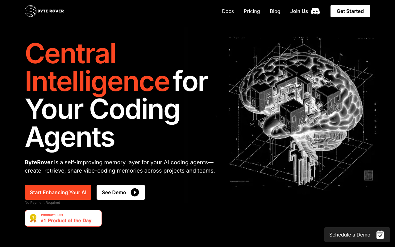 Byterover - A memory layer for smarter AI coding agents