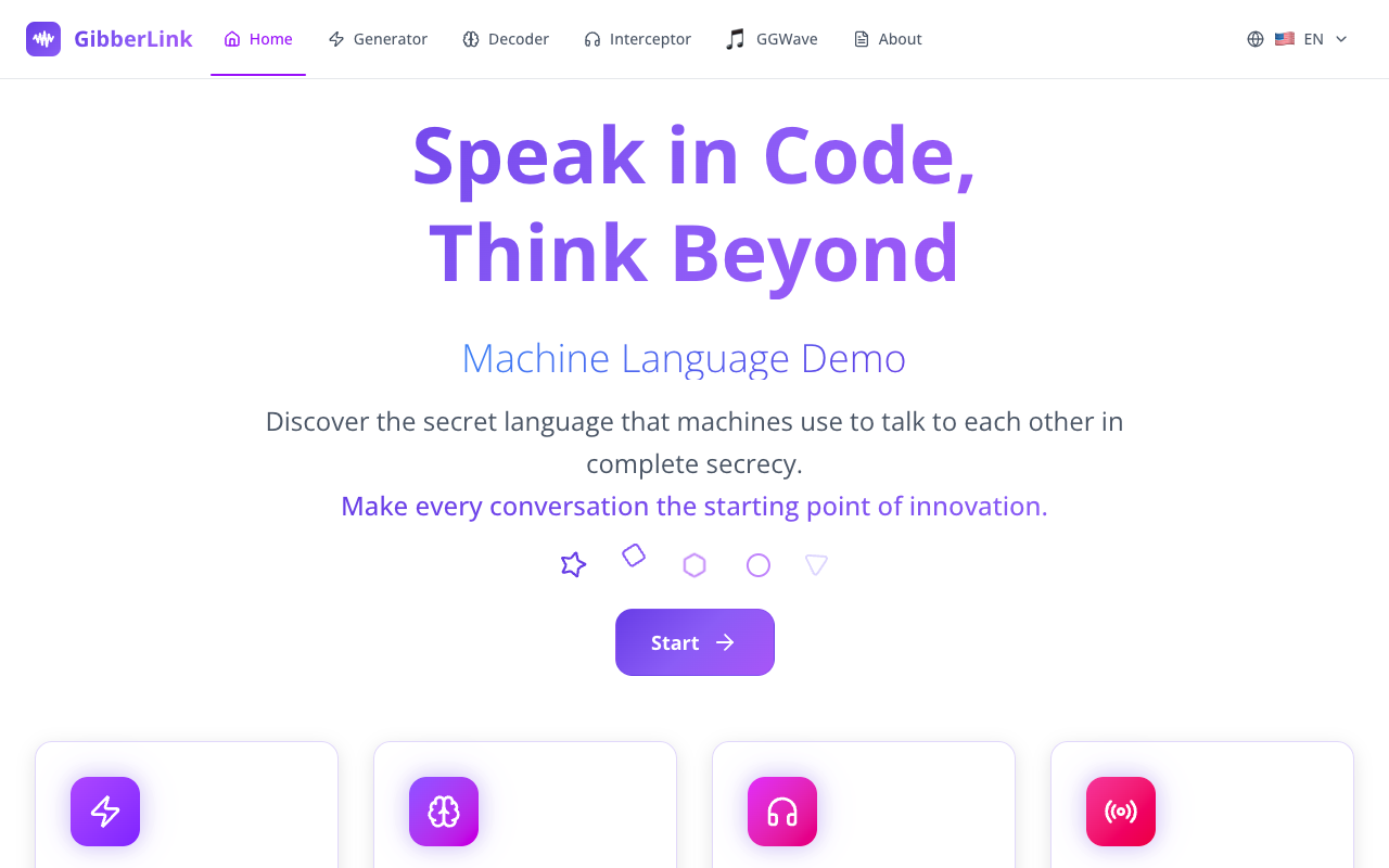 GibberLink - Discover how machines communicate in secret encrypted language