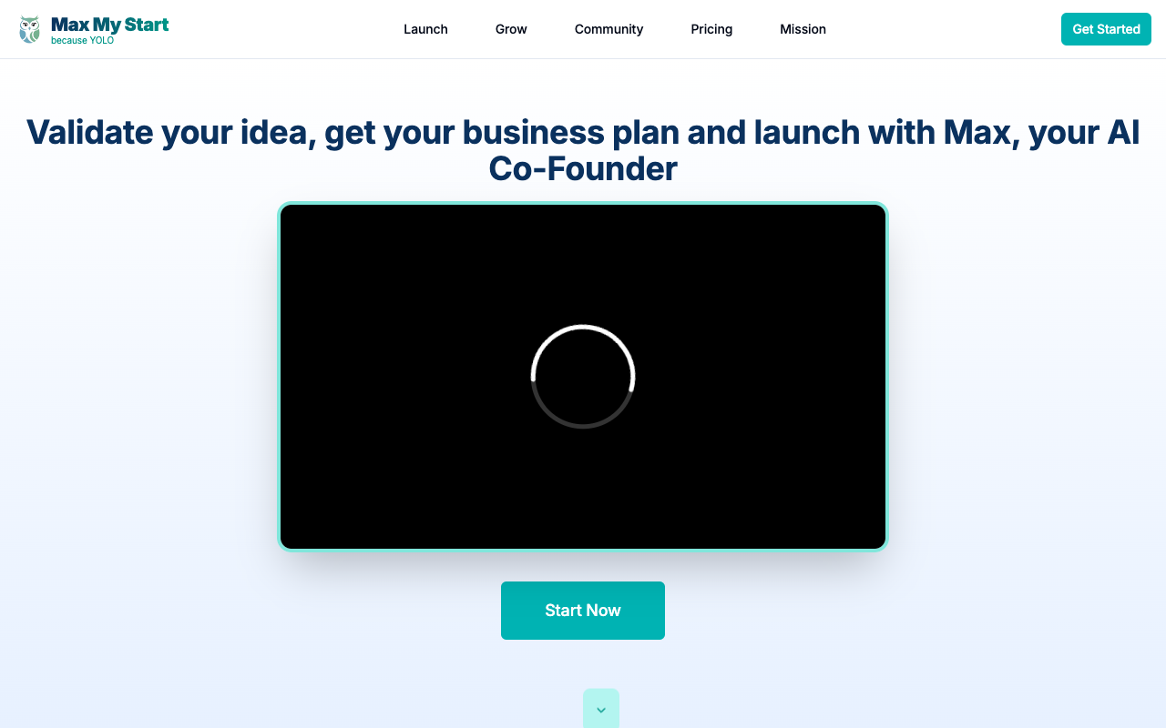 Max My Start - An AI-enabled platform for launching and growing your business