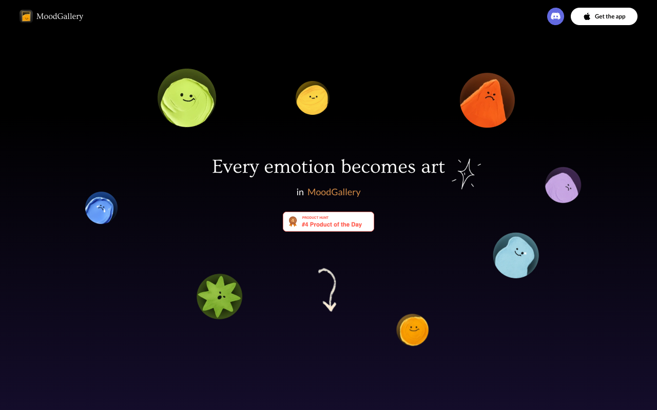 MoodGallery - Turn your emotions into personalized AI artwork