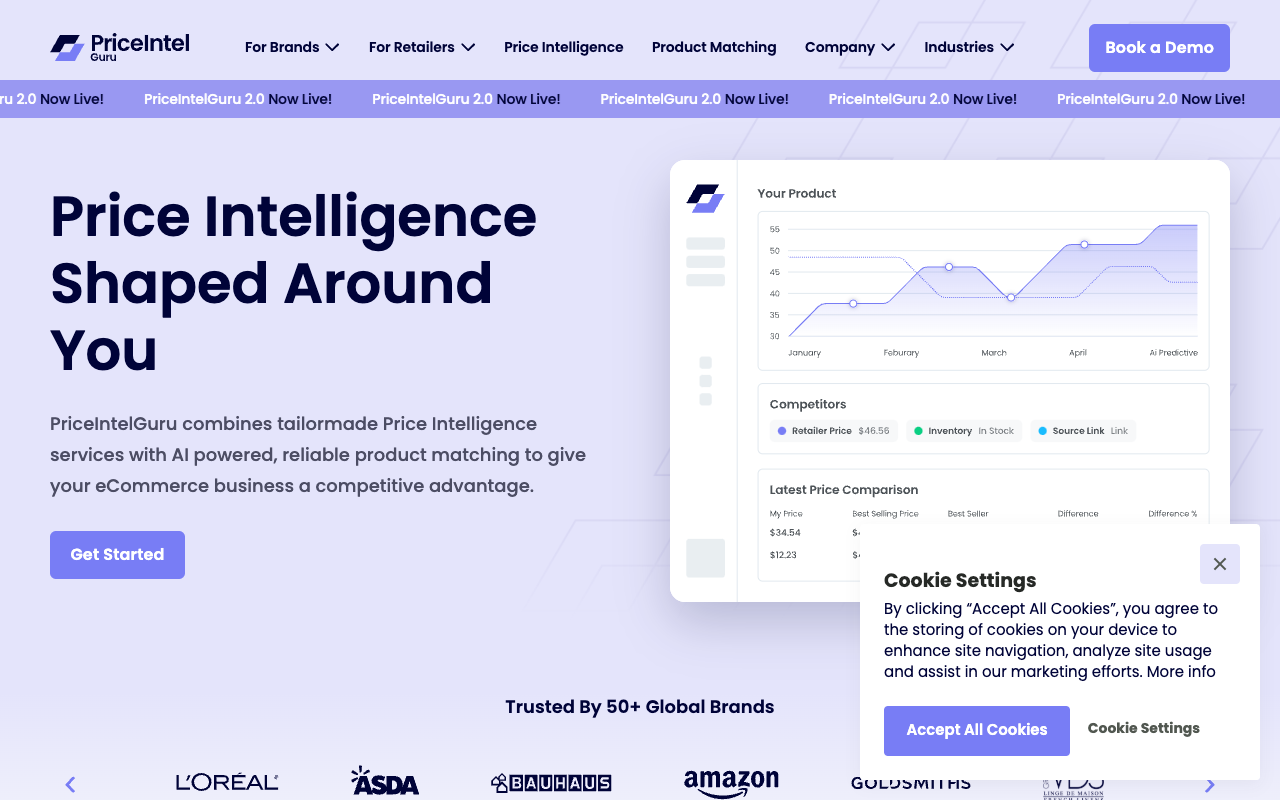 PriceIntelGuru - AI-Enhanced Competitive Pricing for Smart eCommerce
