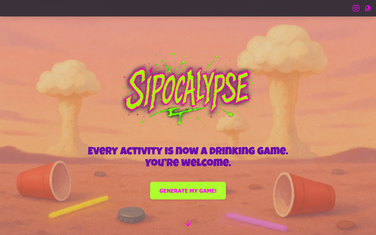 Sipocalypse Fun - Turn any activity into a hilarious drinking game