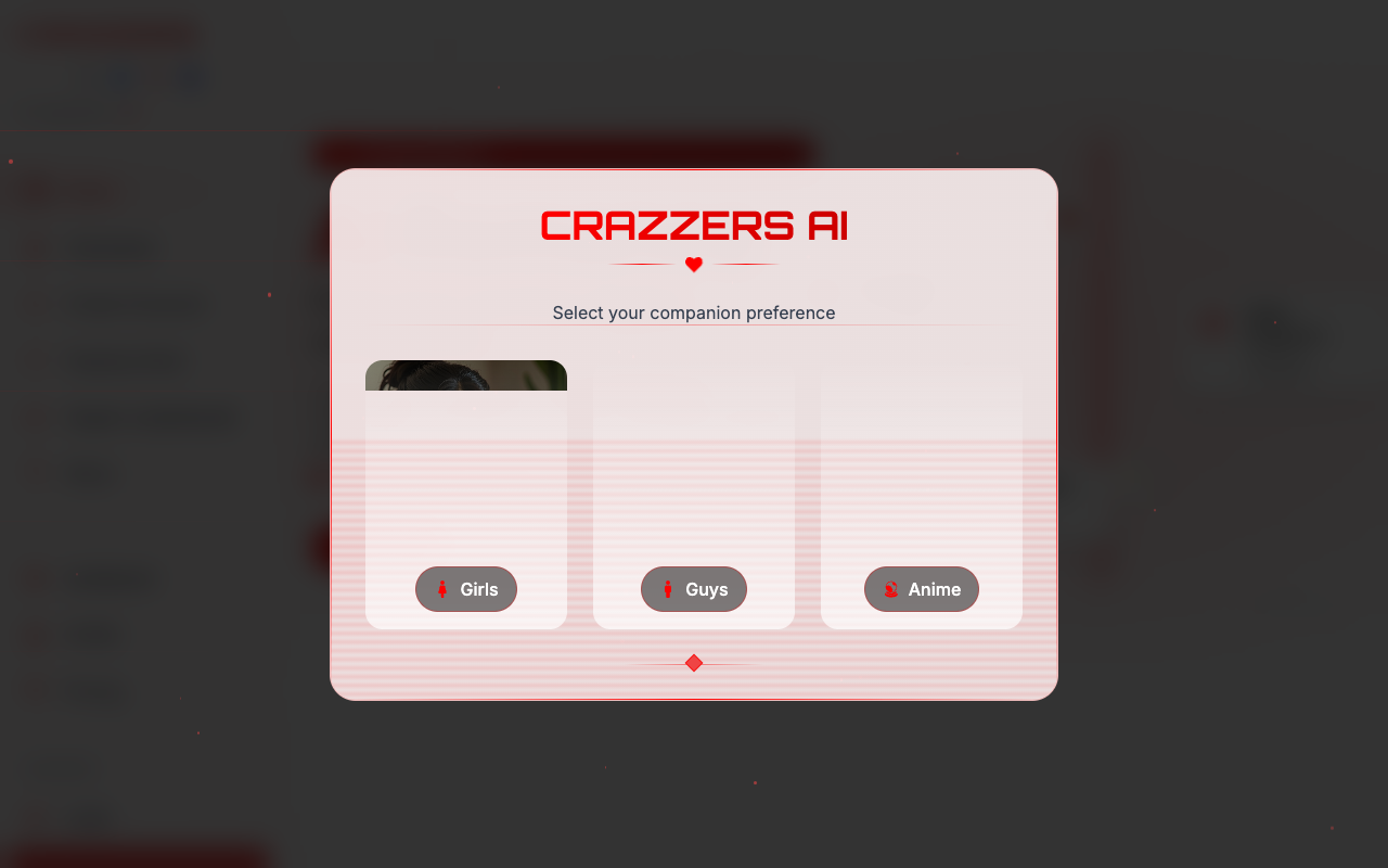 Crazzers - Create your perfect AI girlfriend with advanced technology