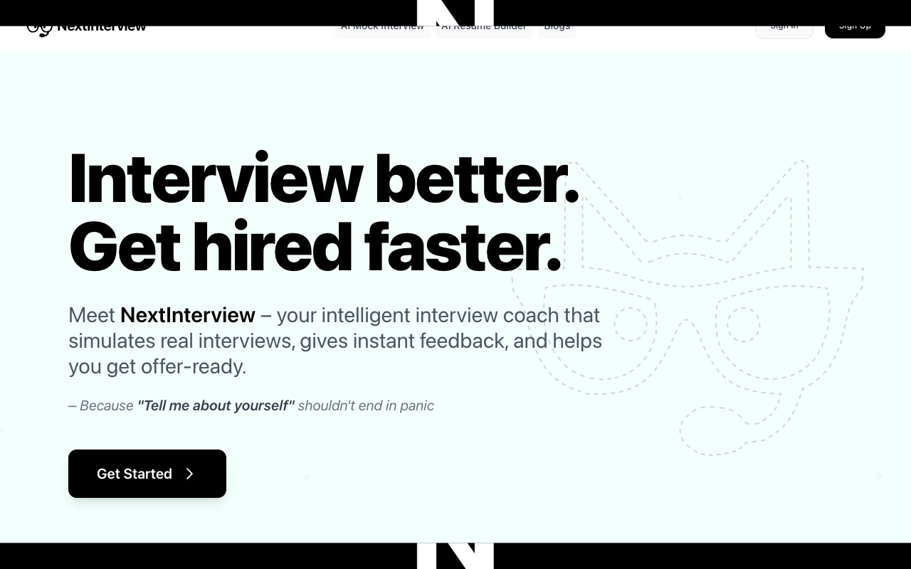 NextInterview - Ace interviews and land jobs faster with AI and smart resumes
