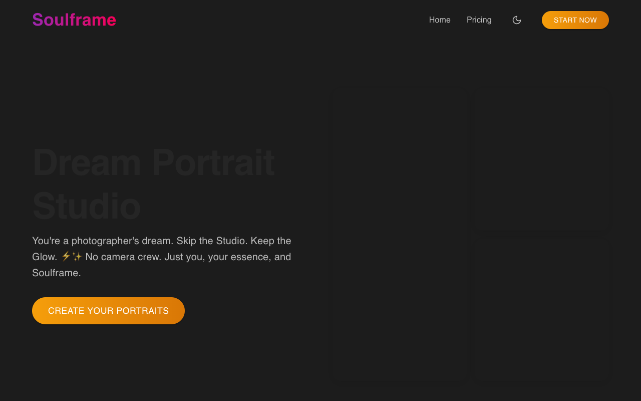 Soulframe - Create Dream Portraits with AI